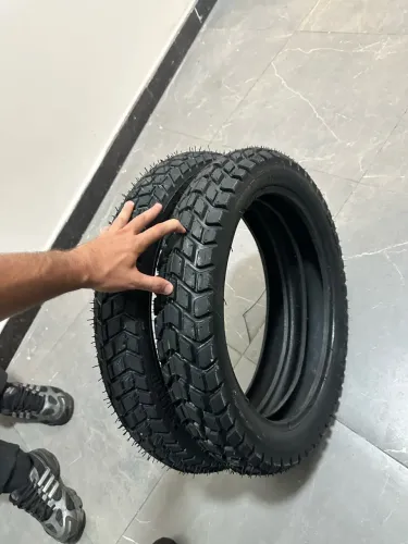 Par de Pneu Valecap Honda Bros Novo