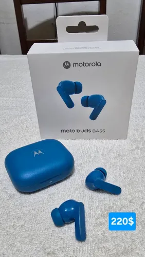Fone de ouvido Bluetooth Motorola Moto Buds Bass original