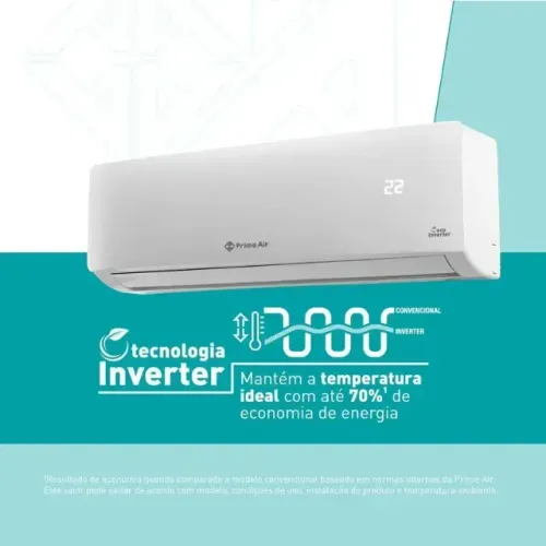 Ar-condicionado Split Inverter 12000 Btu/h Prime Air