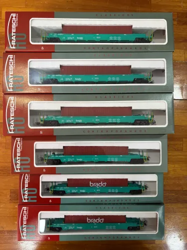 Kit 13 Vagões PRT Brado Frateschi