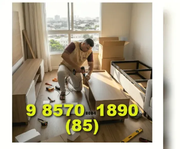 Montagem de Móveis em Itapery, Pici, Serrinha, Benfica e Barra do Ceará agora sexta-feira