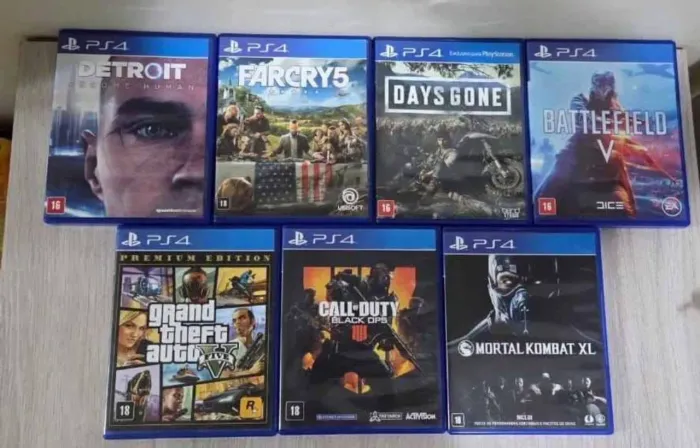 JOGOS PS4 ORIGINAIS 12 - VÁRIOS TÍTULOS
