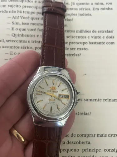Relógio Orient Automático clássico antigo 