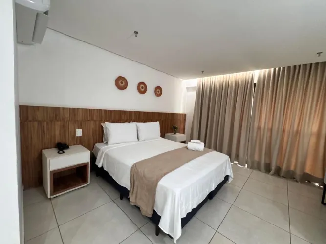Flat VIVENCE SUITES - Mobiliado - e com sacada, condomínio incluso
