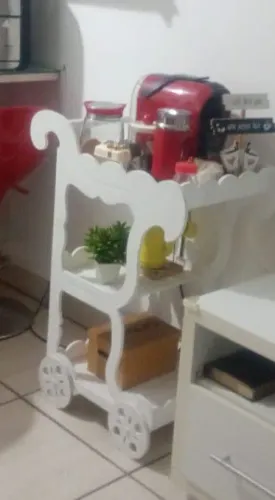 Carrinho decoração café