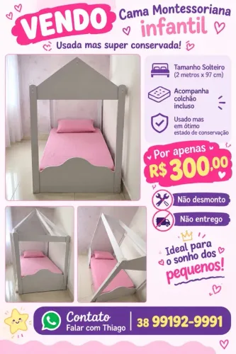 Cama montessoriana