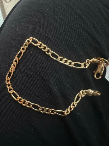 Vendo pulseira de ouro masculina