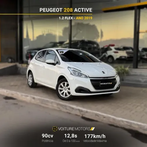 Peugeot 208 Active 1.2 Flex 12V 5P Mec. 2019