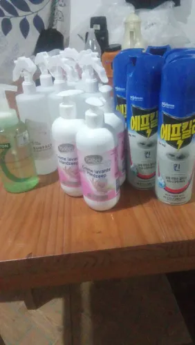 Produtos de higiene pessoal,inseticida ect 