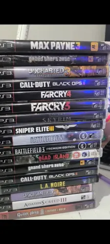 Jogos Lote 57 Jogos Playstation 3 ((OPORTUNIDADE))