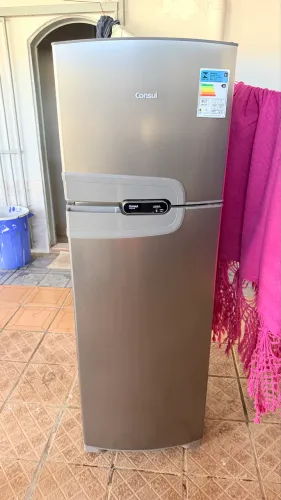 Geladeira inox Consul frost free