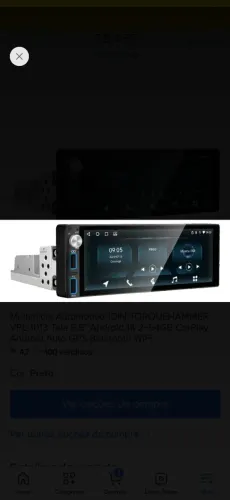 Multimídia automotivo Android 14