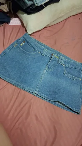 Saia jeans
