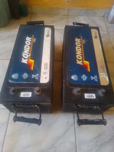 Baterias Kondor de 150ah para sucata