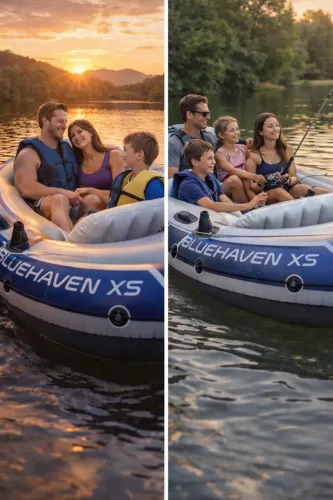 Bote Inflável Excursion 5, para 4 ou 5 pessoas