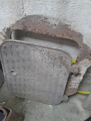 Tampa de caixa gordura ferro puro