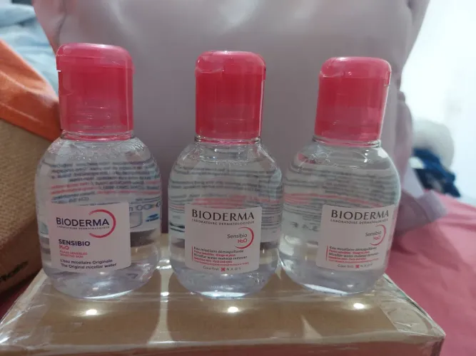 Água micelar bioderma 