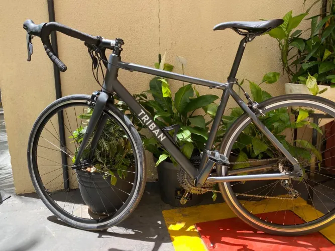 Bicicleta Speed Triban RC120 Tam G - Shimano Claris