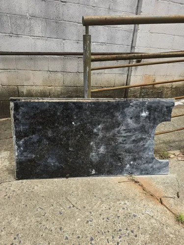 Pedra de granito verde Ubatuba 1m/60cm