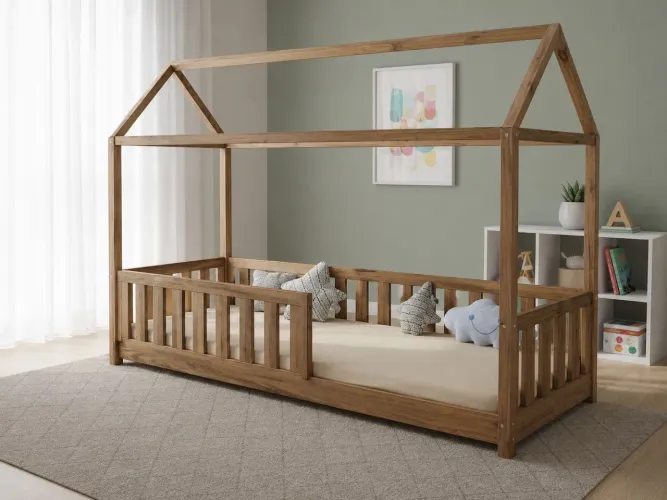 Cama infantil montessoriana