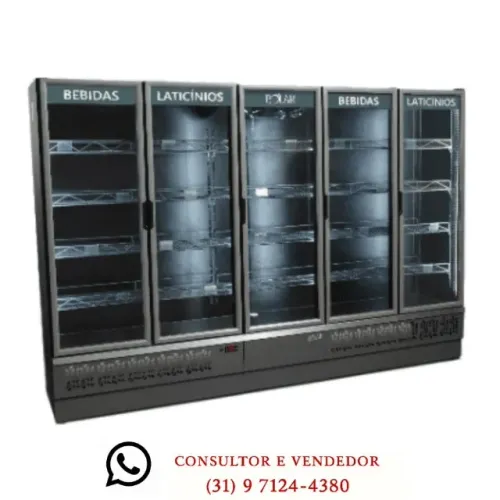 Refrigerador de Bebidas 5 Portas Polar
