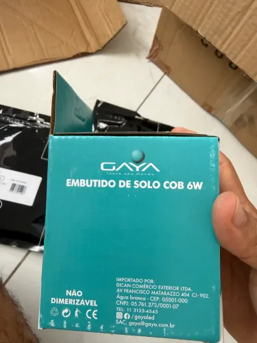Luminária de piso nova