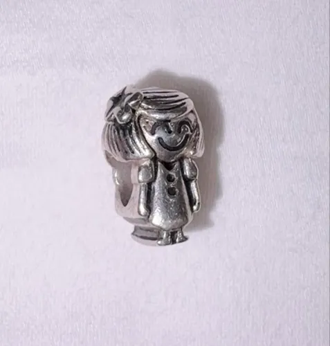 berloque menina prata 925 - vivara