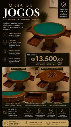 Mesa de Jogos