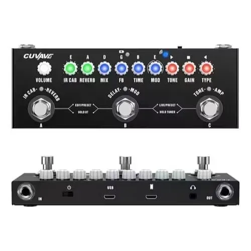 Pedal Cuvave Cube Baby Preto Bluetooth
