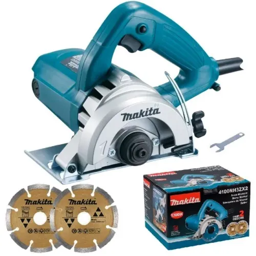 Serra Mármore 4.3/8 POL 1.300W + 2 Discos MAKITA