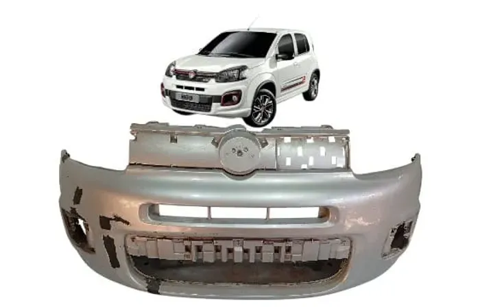 Para-choque Dianteiro Fiat Uno Attractive 2014 a 2017 Usado Original