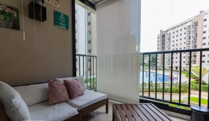 Apartamento à venda no Condomínio Interclube  Jardim Marajoara | 74m² | 2 dormitórios (1 s