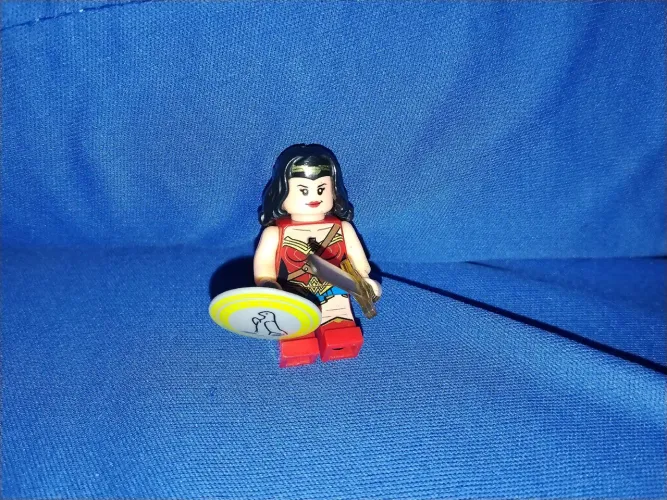Mulher maravilha - mini figure Lego 