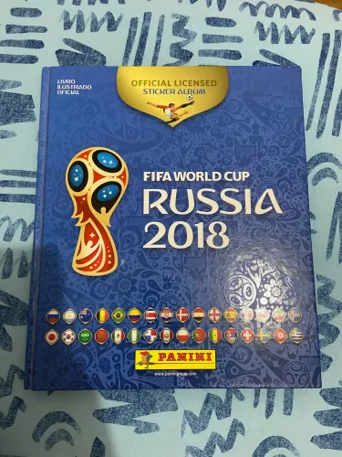 Álbum capa copa do mundo 2018 - kit atualização