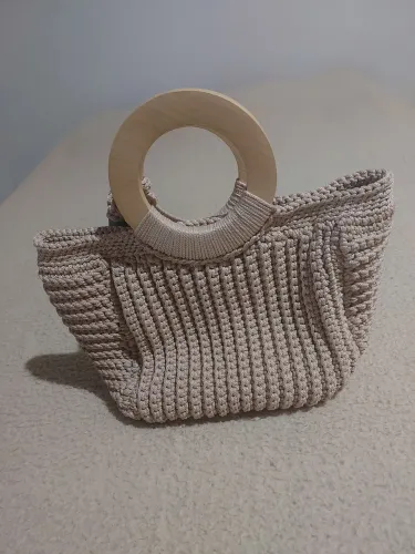 Bolsa de luxo crochê