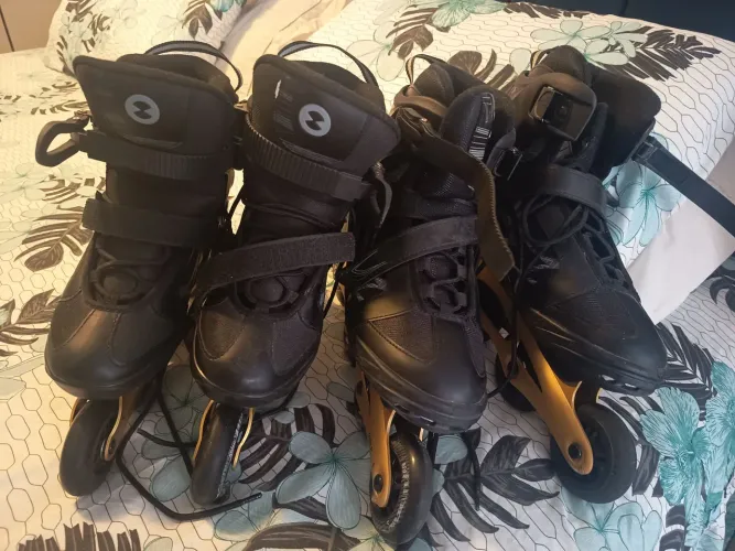 Par de Patins semi novos números 37 / 40