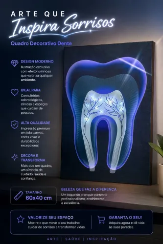 Quadro dente ? clínica, consultórios 