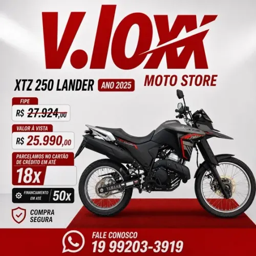 YAMAHA XTZ 250 LANDER 2025/2025
