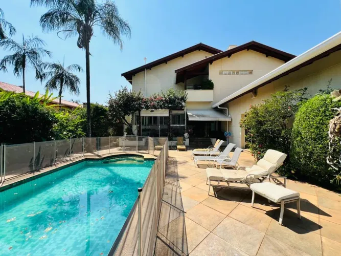 Casa à venda em Campinas, Fazenda São Quirino, com 6 quartos, com 629 m², Bougainville