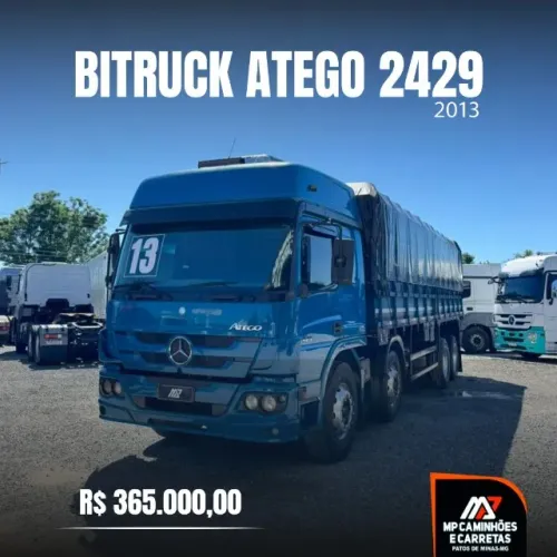  GALERIA DE FOTOS Foto 1 - MERCEDES BENZ BITRUCK ATEGO 2429 Foto 2 - MERCEDES BENZ BITRUCK