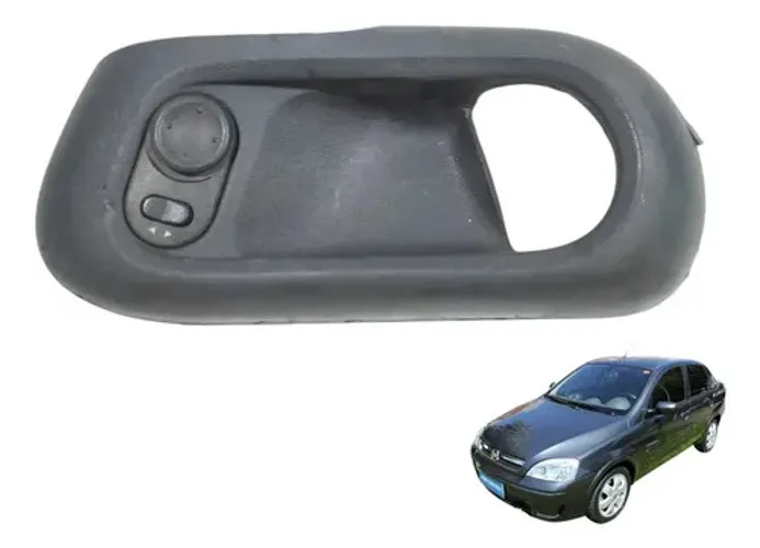 Moldura Maçaneta Dianteiro Esquerdo Chevrolet Corsa 2008
