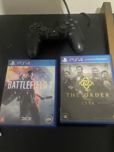 PS4 SLIM SEMI NOVO