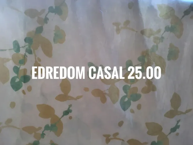 Edredom casal usado