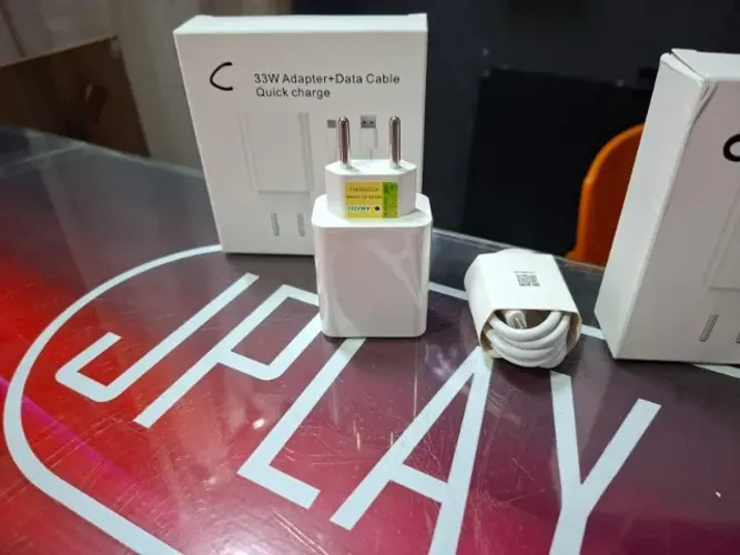 Carregador 33W + cabo tipo C