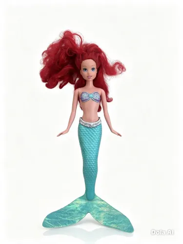 boneca princesa ariel sereia coleção disney 2005 Mattel 