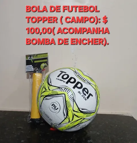 BOLA DE FUTEBOL TOPPER 
