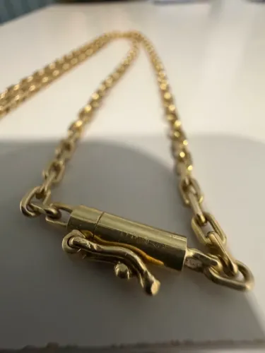 Cordão de ouro modelo Cartier 17.7G