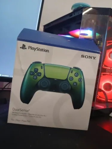 Controle dual sense ps5 esta novo na caixa
