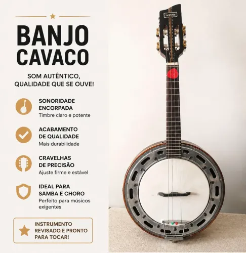 Banjo a venda instrumento musical 
