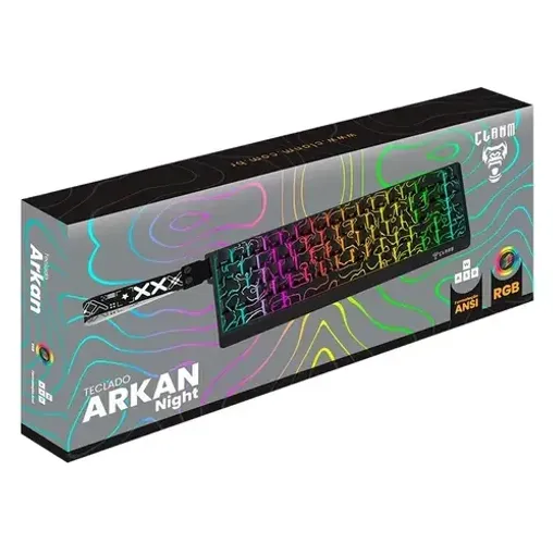 TECLADO GAMER 65% ARKAN